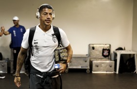 Ralf no vestirio do Man Garrincha antes do jogo contra o Fluminense