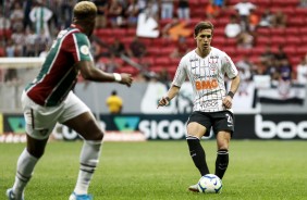 Vital no jogo contra o Fluminense, pelo Brasileiro, no Man Garrincha