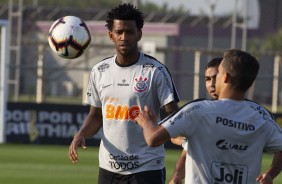 Gil durante ltimo treino antes da deciso pela Sul-Americana