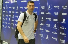 Boselli chega à Arena Corinthians para duelo contra o Del Valle, pela Sul-Americana