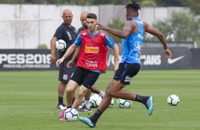 Boselli durante treino desta quinta-feira no CT Joaquim Grava