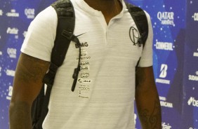 Manoel chega à Arena Corinthians para duelo contra o Del Valle, pela Sul-Americana