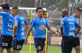 Gabriel no ltimo treino antes do jogo contra o Bahia, pelo returno do Brasileiro