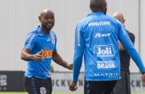 Love no ltimo treino antes do jogo contra o Bahia, pelo returno do Brasileiro