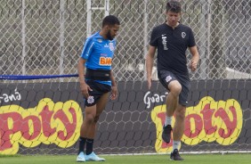 Meia Everaldo no ltimo treino antes do jogo contra o Bahia, pelo returno do Brasileiro