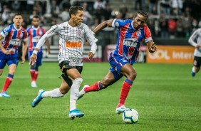 Pedrinho durante jogo contra o Bahia, pelo returno do Campeonato Brasileiro