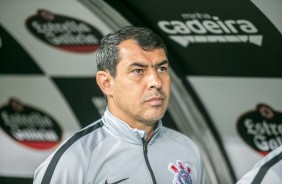 Treinador Fábio Carille comandou a vitória sobre o Bahia, pelo returno do Brasileirão