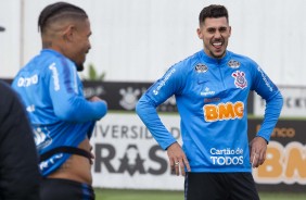 Avelar no primeiro treino preparatória para duelo contra o Del Valle