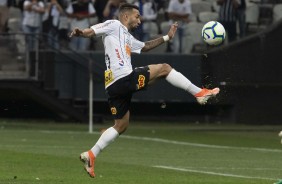 Clayson na vitria sobre o Bahia, pelo Brasileiro, na Arena Corinthians