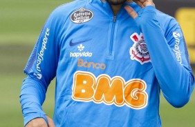Clayson no primeiro treino preparatória para duelo contra o Del Valle