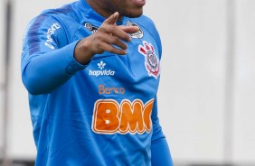 Gustagol no primeiro treino preparatória para duelo contra o Del Valle