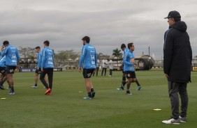 Jadson e cia. no primeiro treino preparatória para duelo contra o Del Valle
