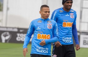 Janderson e Marllon no primeiro treino preparatória para duelo contra o Del Valle
