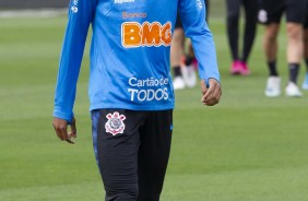 Pedrinho no primeiro treino preparatria para duelo contra o Del Valle