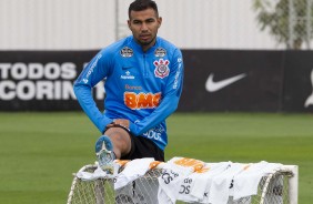 Sornoza no primeiro treino preparatória para duelo contra o Del Valle