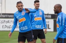 Urso, Avelar e Love no primeiro treino preparatria para duelo contra o Del Valle