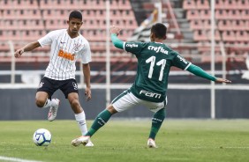 Igor durante vitria sobre o Palmeiras, pelo Brasileiro Sub-20