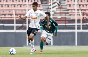 Igor Marques durante vitria sobre o Palmeiras, pelo Brasileiro Sub-20