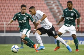 Madson durante vitria sobre o Palmeiras, pelo Brasileiro Sub-20