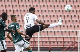 Nathan durante vitria sobre o Palmeiras, pelo Brasileiro Sub-20