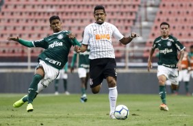 Rael durante vitória sobre o Palmeiras, pelo Brasileiro Sub-20