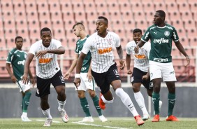 Raul durante vitória sobre o Palmeiras, pelo Brasileiro Sub-20