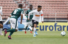 Roni durante vitória sobre o Palmeiras, pelo Brasileiro Sub-20