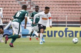 Roni durante vitria sobre o Palmeiras, pelo Brasileiro Sub-20