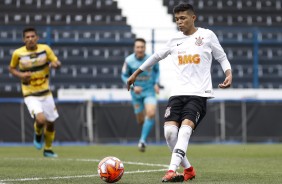 Adson durante vitria sobre o Novorizontino, pelo Campeonato Paulista Sub-20