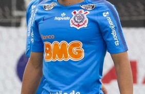 Janderson durante ltimo treino antes do duelo contra o Vasco