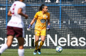 Lel durante final contra a Ferroviria, pelo Brasileiro Feminino