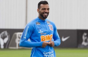 Michel Jesus durante ltimo treino antes do duelo contra o Vasco