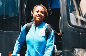 Paty chega para grande final do Campeonato Brasileiro Feminino, contra a Ferroviária