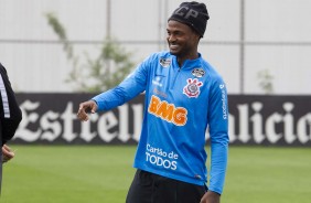 Ren Jnior durante ltimo treino antes do duelo contra o Vasco