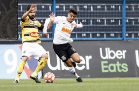 Roni durante vitria sobre o Novorizontino, pelo Campeonato Paulista Sub-20