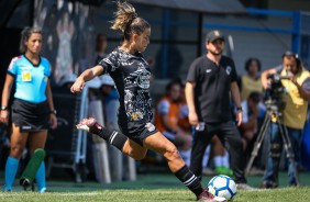 Tamires durante final contra a Ferroviria, pelo Brasileiro Feminino