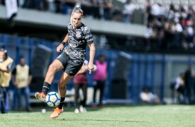 Crivelari durante final contra a Ferroviria, pelo Brasileiro Feminino