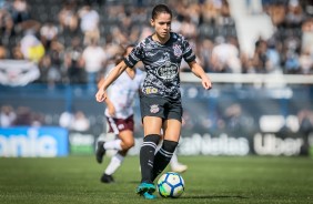 rika durante final contra a Ferroviria, pelo Brasileiro Feminino 2019