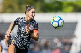 Gabi Zanotti durante final contra a Ferroviria, pelo Brasileiro Feminino 2019