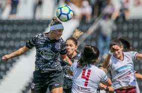 Pardal durante final contra a Ferroviria, pelo Brasileiro Feminino