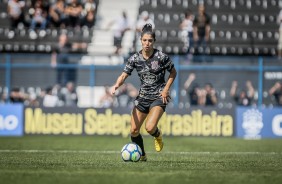 Paulinha durante final contra a Ferroviária, pelo Brasileirão Feminino