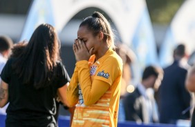 Taty Amaro durante final contra a Ferroviria, pelo Brasileiro Feminino