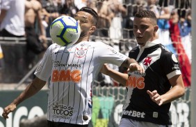 Clayson durante partida contra o Vasco, pelo Brasileirão, na Arena Corinthians