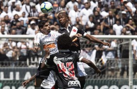 Lateral Fagner durante partida contra o Vasco, pelo Brasileiro, na Arena Corinthians