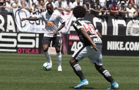 Manoel durante partida contra o Vasco, pelo Brasileiro, na Arena Corinthians