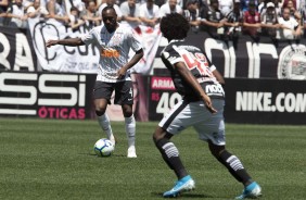 Manoel durante partida contra o Vasco, pelo Brasileirão, na Arena Corinthians