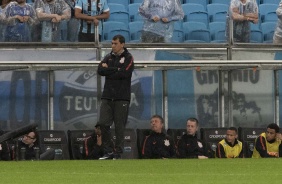 Carille durante jogo contra o Grmio, pelo Campeonato Brasileiro