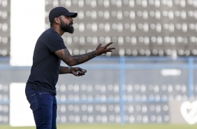 Coelho no jogo contra o Atlético-MG, pelo Brasileirão Sub-20