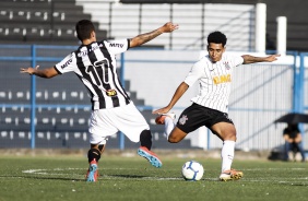 Du no jogo contra o Atlético-MG, pelo Brasileirão Sub-20 2019