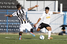 Du no jogo contra o Atltico-MG, pelo Brasileiro Sub-20 2019